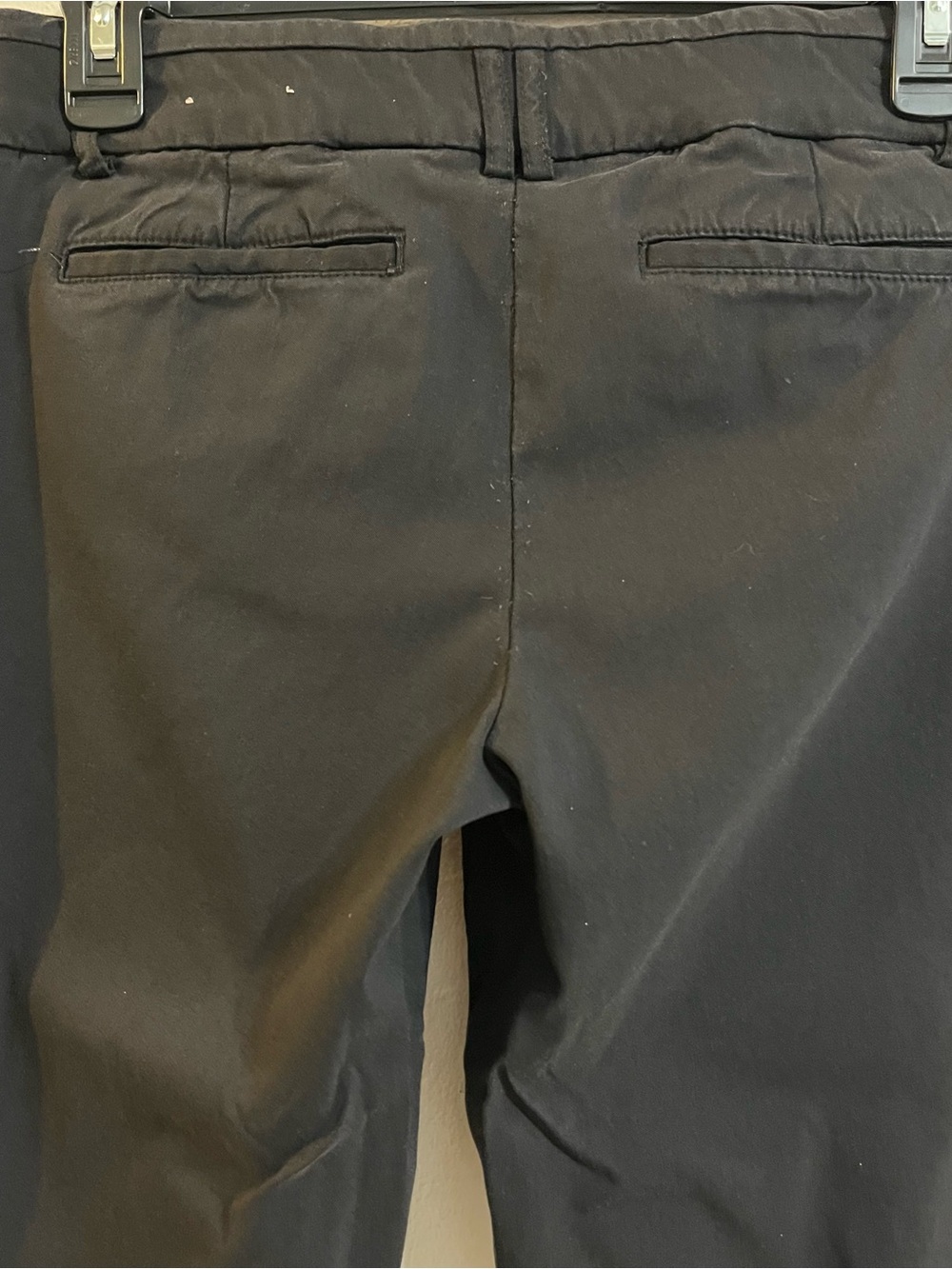 Classic Black Women's Dress Pants Straight leg Stretch - Picture 3 of 8
